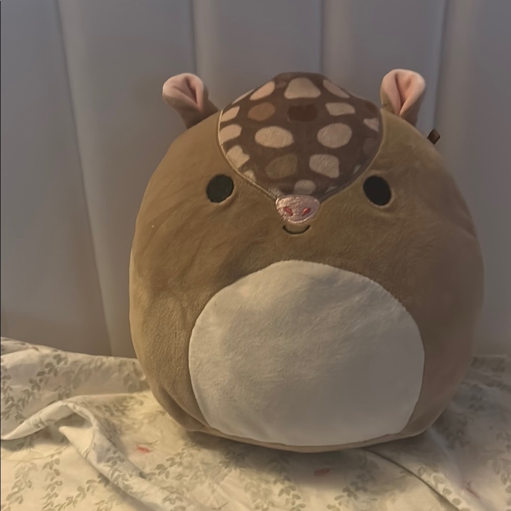 Plush Deer Home Accent - Brown and Cream